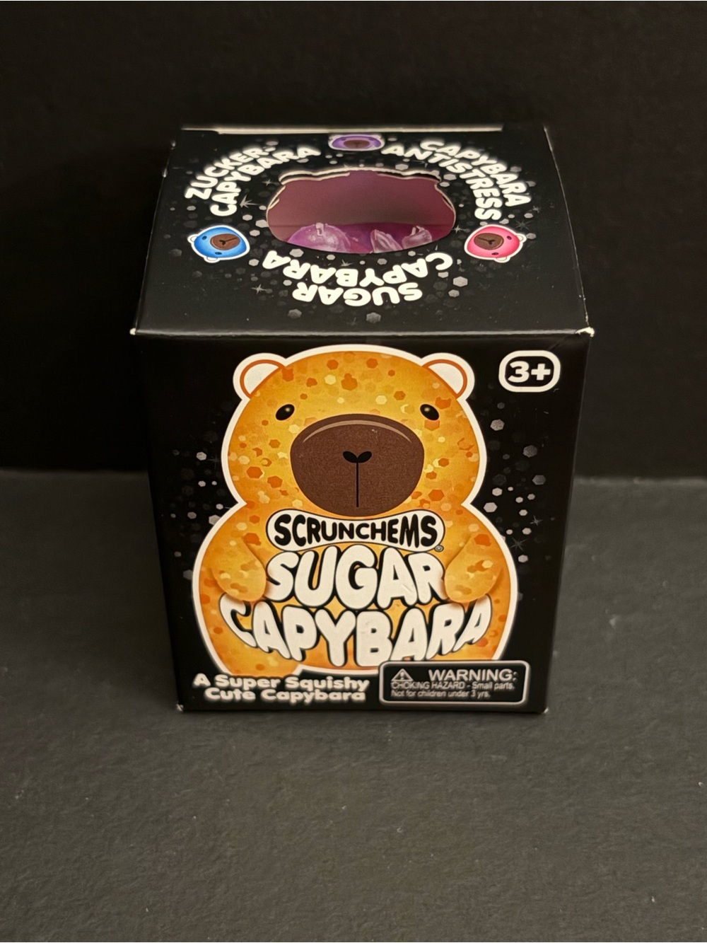 Sugar Capybara Squishy Toy - pink